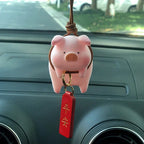 Car Air Vent Perfume Clip Cartoon Pig Resin
