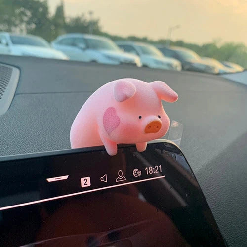 Car Air Vent Perfume Clip Cartoon Pig Resin
