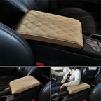 Car Armrest Cushion Memory Foam Water-Resistant Cover