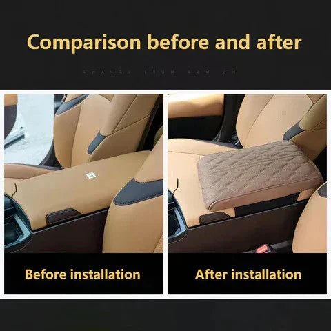 Car Armrest Cushion Memory Foam Water-Resistant Cover