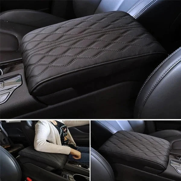 Car Armrest Cushion Memory Foam & Waterproof Microfiber