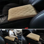 Car Armrest Cushion Memory Foam & Waterproof Microfiber