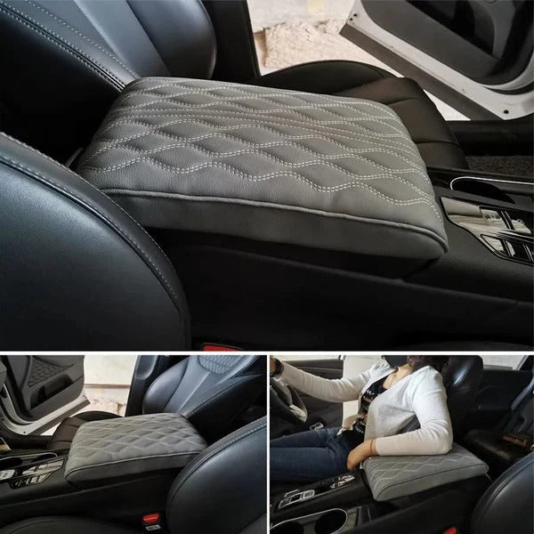Car Armrest Cushion Memory Foam & Waterproof Microfiber