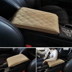 Car Armrest Cushion Memory Foam & Waterproof Microfiber