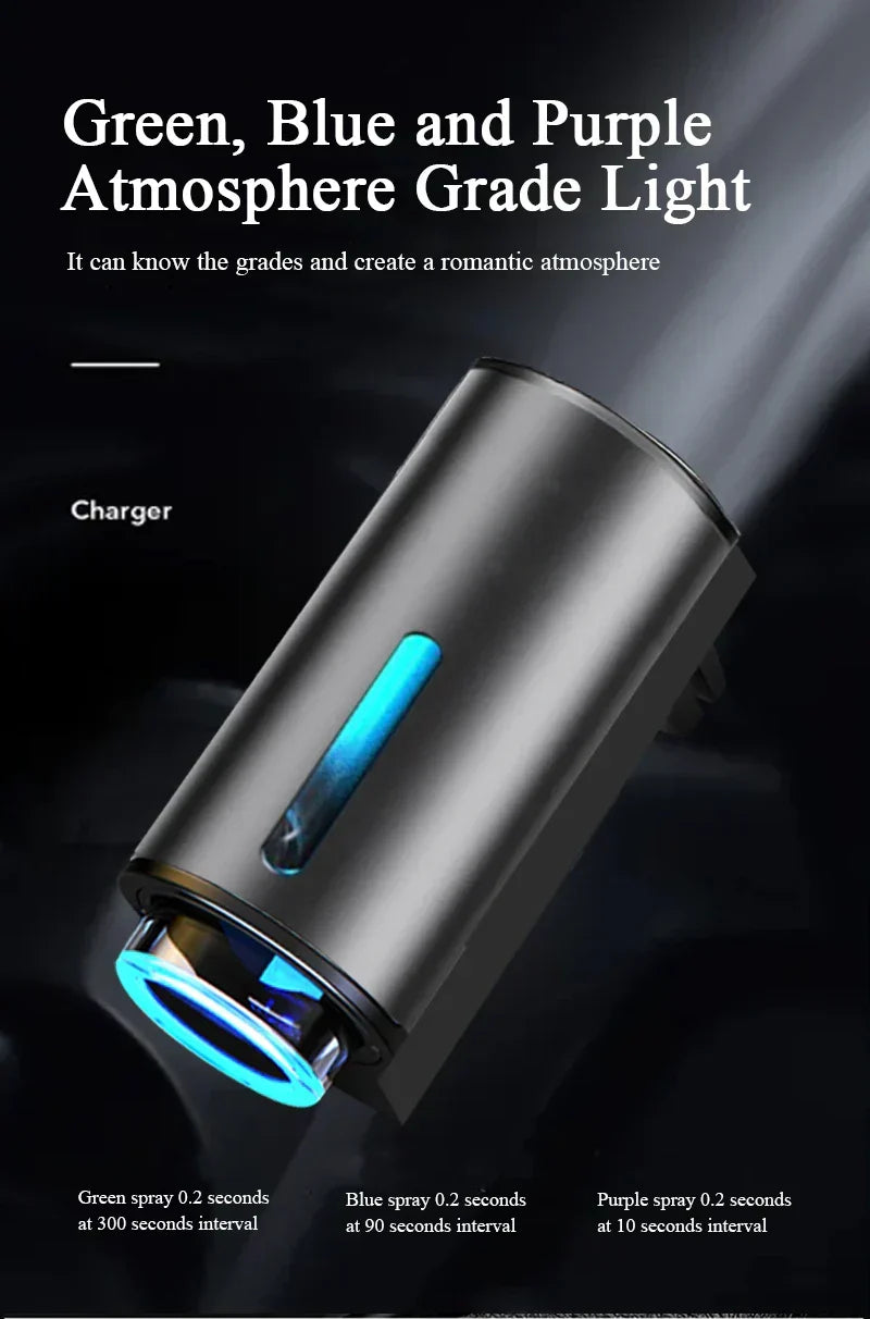 Car Aroma Diffuser USB-Powered Vent Clip Humidifying Mist