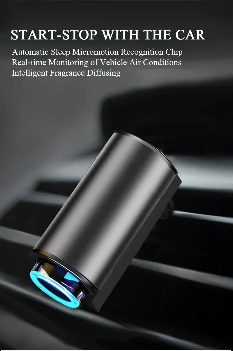 Car Aroma Diffuser USB-Powered Vent Clip Humidifying Mist