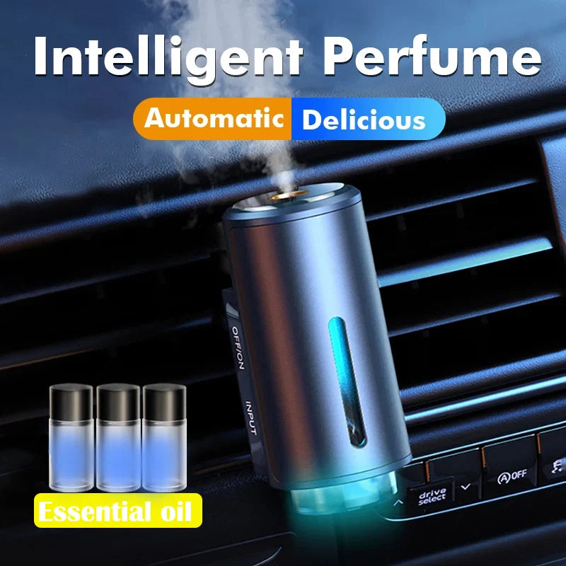 Car Aroma Diffuser USB-Powered Vent Clip Humidifying Mist