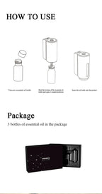 Car Aroma Diffuser USB-Powered Vent Clip Humidifying Mist