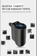 Car Aroma Diffuser USB-Powered Vent Clip Humidifying Mist