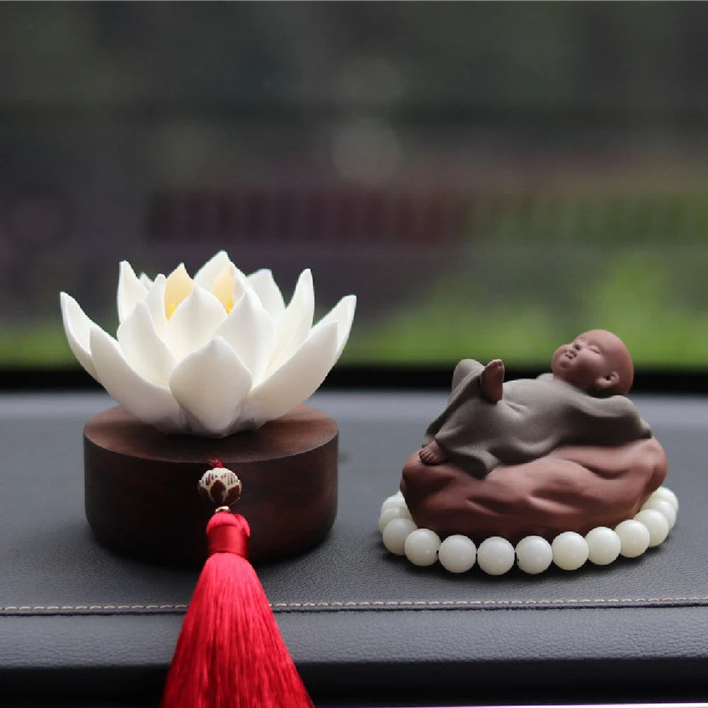 Car Aromatherapy Diffuser Black Walnut Multiple Scents