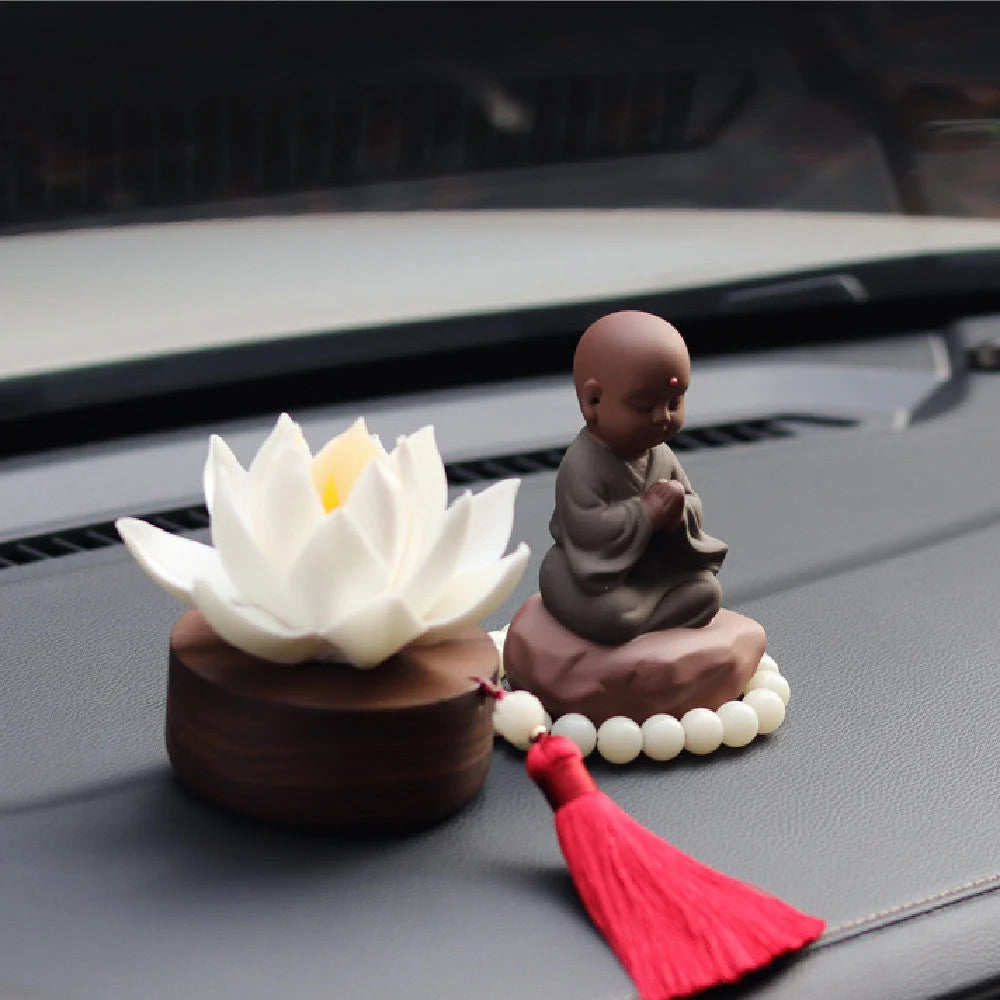 Car Aromatherapy Diffuser Black Walnut Multiple Scents