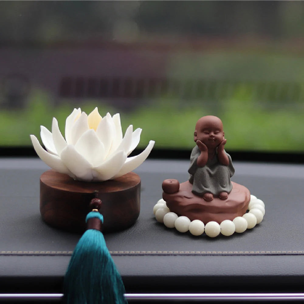 Car Aromatherapy Diffuser Black Walnut Multiple Scents