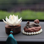 Car Aromatherapy Diffuser Black Walnut Multiple Scents