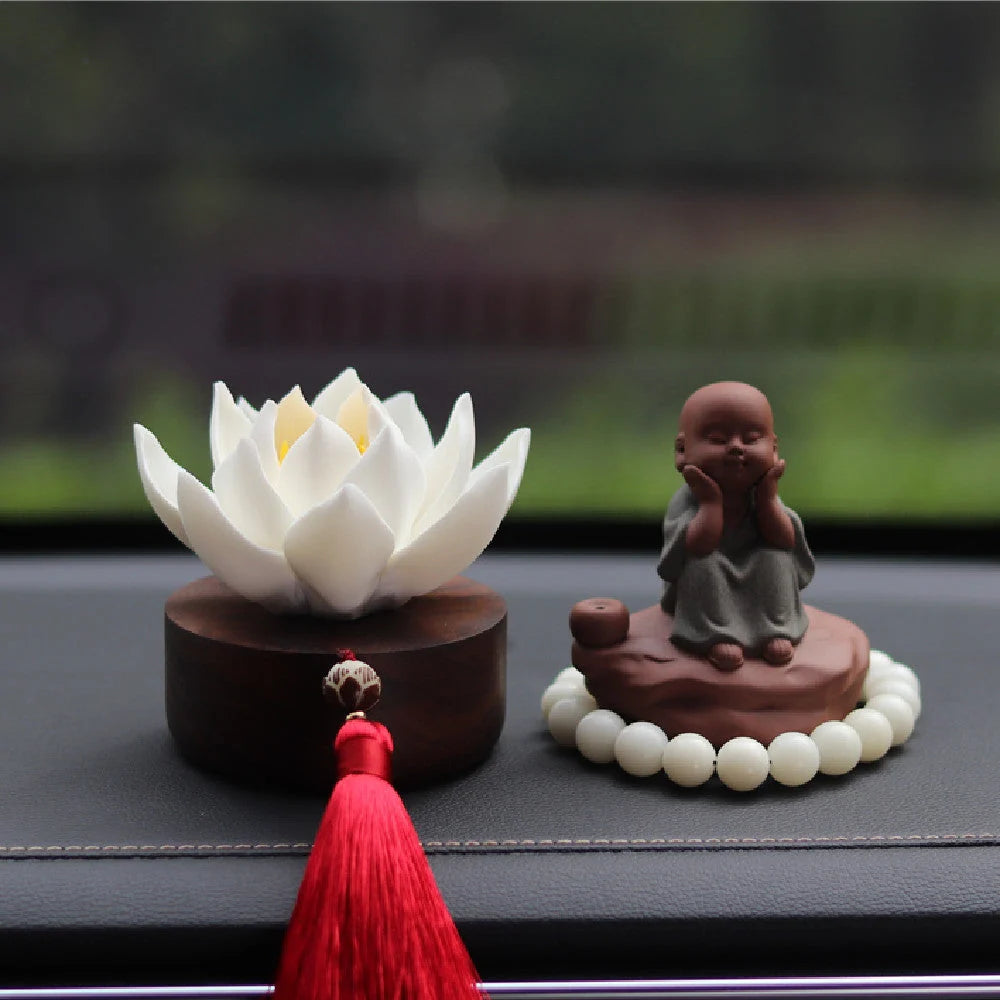 Car Aromatherapy Diffuser Black Walnut Multiple Scents