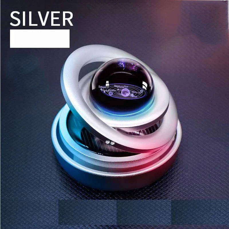 Car Aromatherapy Diffuser Solar-Powered Long-Lasting Metal