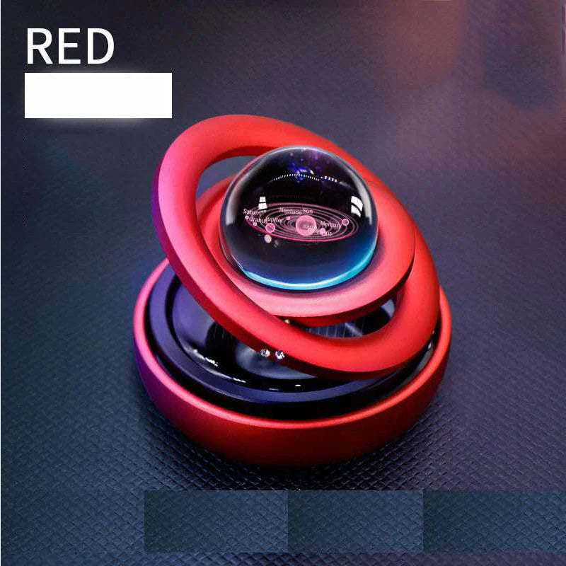 Car Aromatherapy Diffuser Solar-Powered Long-Lasting Metal