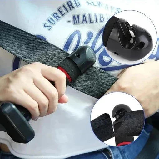 Car Assist Handle Non-Slip No-Install Seatbelt Cutter & Window Breaker