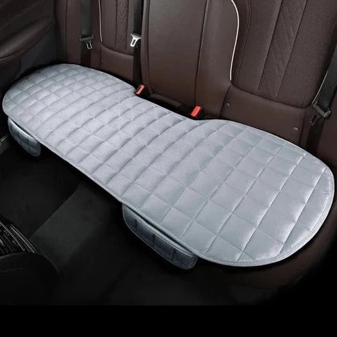 Car Backseat Cushion Full-Cover Plush Foam Non-Slip Backing