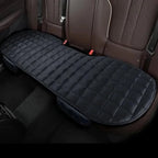 Car Backseat Cushion Full-Cover Plush Foam Non-Slip Backing