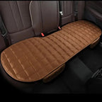 Car Backseat Cushion Full-Cover Plush Foam Non-Slip Backing