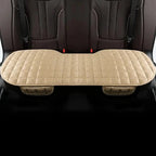 Car Backseat Cushion Full-Cover Plush Foam Non-Slip Backing