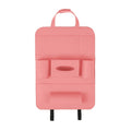 Car Backseat Organizer Wool Felt Multi-Pocket Adjustable Straps