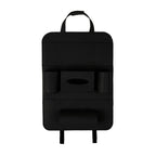 Car Backseat Organizer Wool Felt Multi-Pocket Adjustable Straps