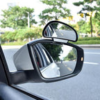 Car Blind Spot Mirror 360-Degree Adjustable & 3M Adhesive
