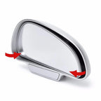 Car Blind Spot Mirror 360-Degree Adjustable & 3M Adhesive