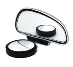 Car Blind Spot Mirror 360-Degree Adjustable & 3M Adhesive