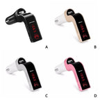 Car Bluetooth Receiver FM Transmitter USB Charging