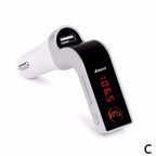 Car Bluetooth Receiver FM Transmitter USB Charging