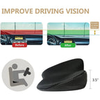 Car Booster Cushion 3.5 Inch Elevation Ergonomic Non-Slip