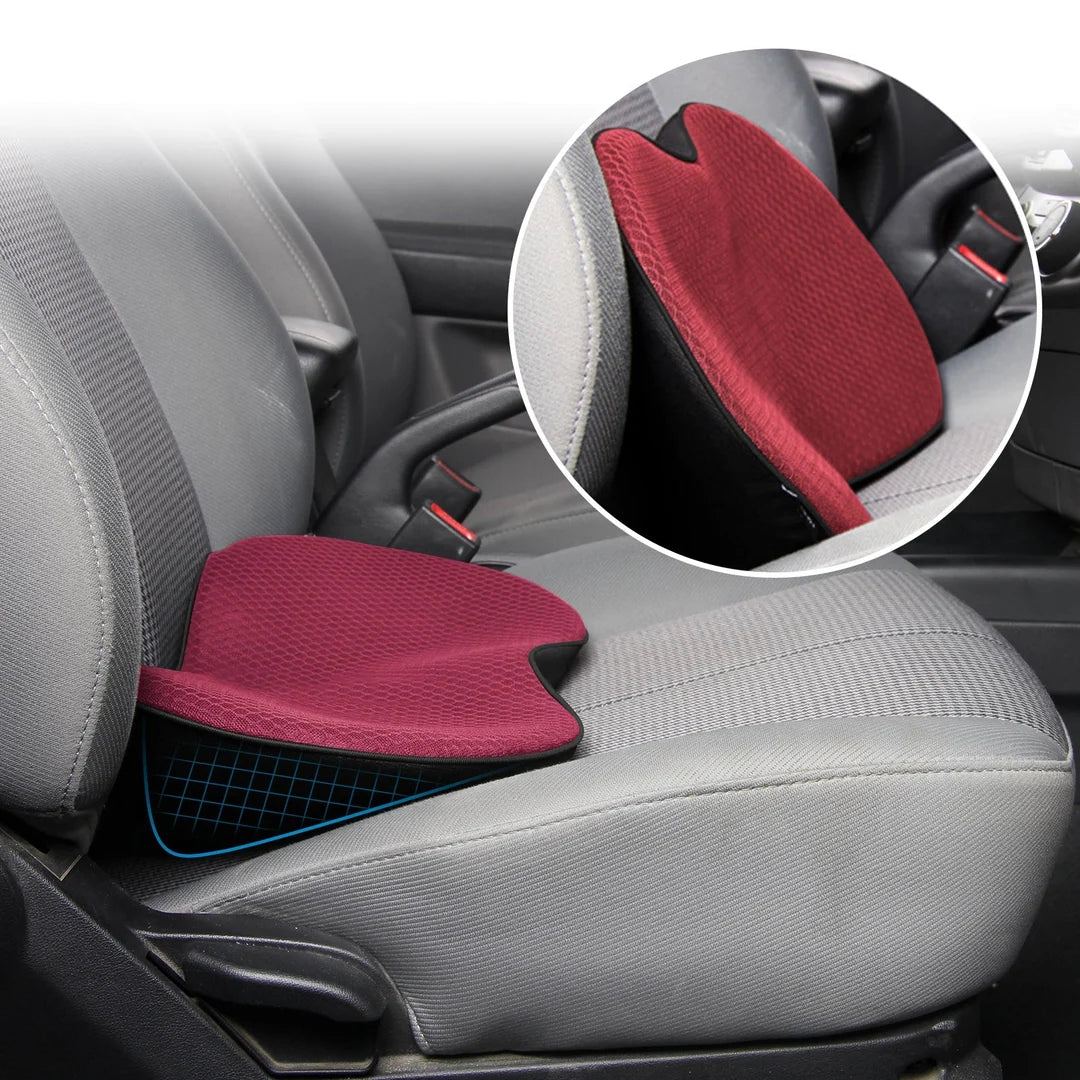 Car Booster Cushion 3.5 Inch Elevation Ergonomic Non-Slip