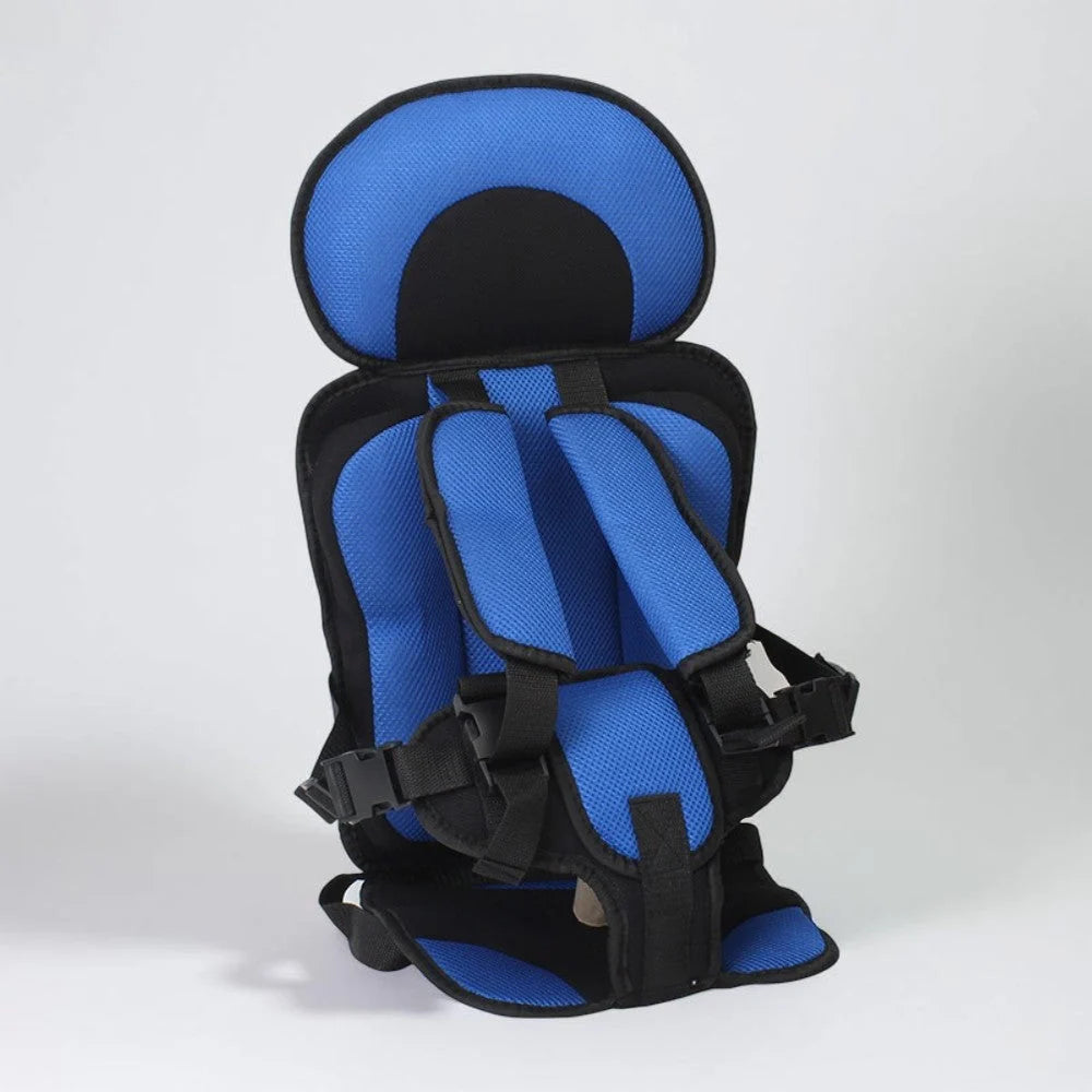 Car Booster Seat Backless Foldable 5-Point Harness