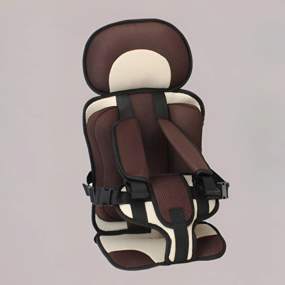 Car Booster Seat Backless Foldable 5-Point Harness