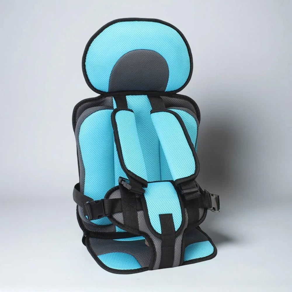 Car Booster Seat Backless Foldable 5-Point Harness