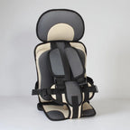 Car Booster Seat Backless Foldable 5-Point Harness