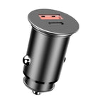 Car Charger 67.5W Dual USB-C & USB-A Zinc Alloy