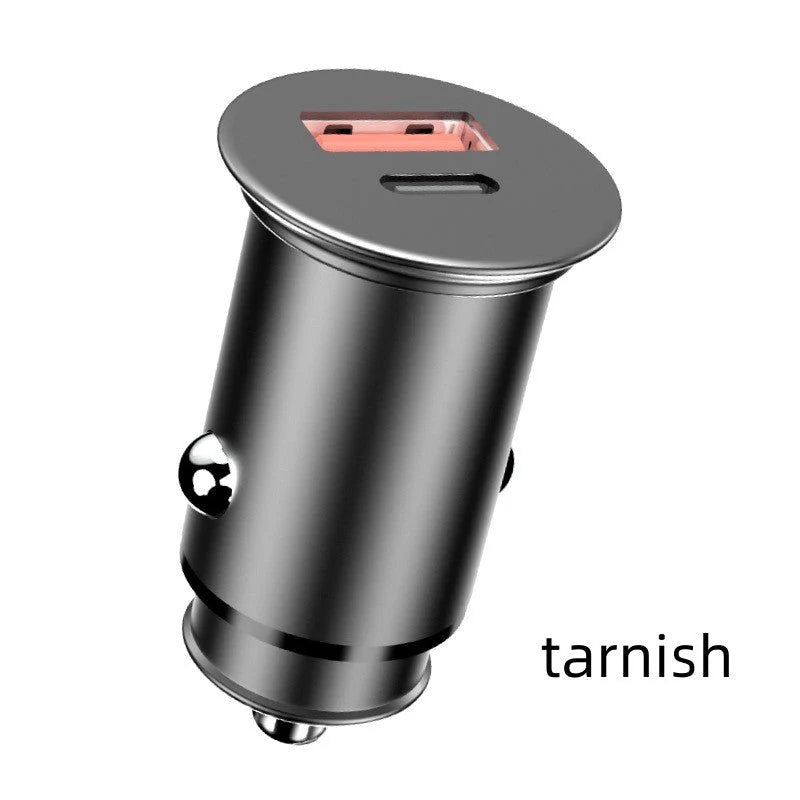 Car Charger 67.5W Dual USB-C & USB-A Zinc Alloy