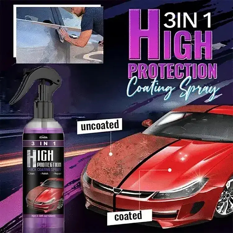 Car Coating Spray High-Gloss Hydrophobic Nanocoating