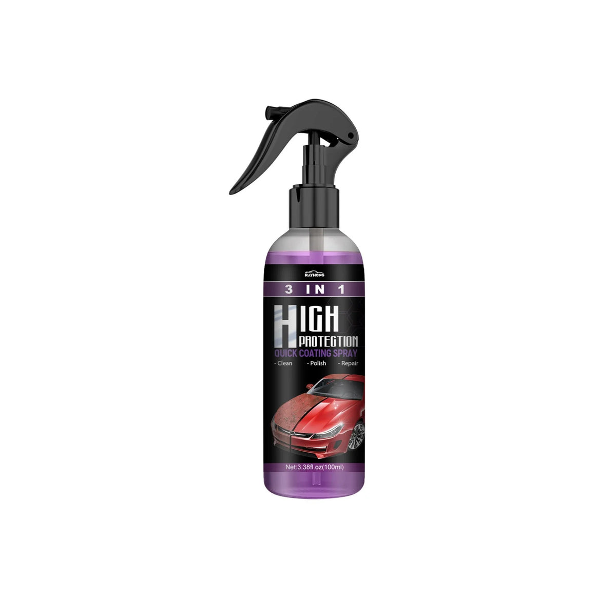Car Coating Spray High-Gloss Hydrophobic Nanocoating