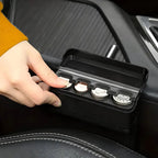 Car Coin Holder Snap Closure & Quick Release
