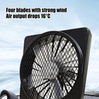 Car Cooling Fan Dual Pack 360-Degree USB-Powered