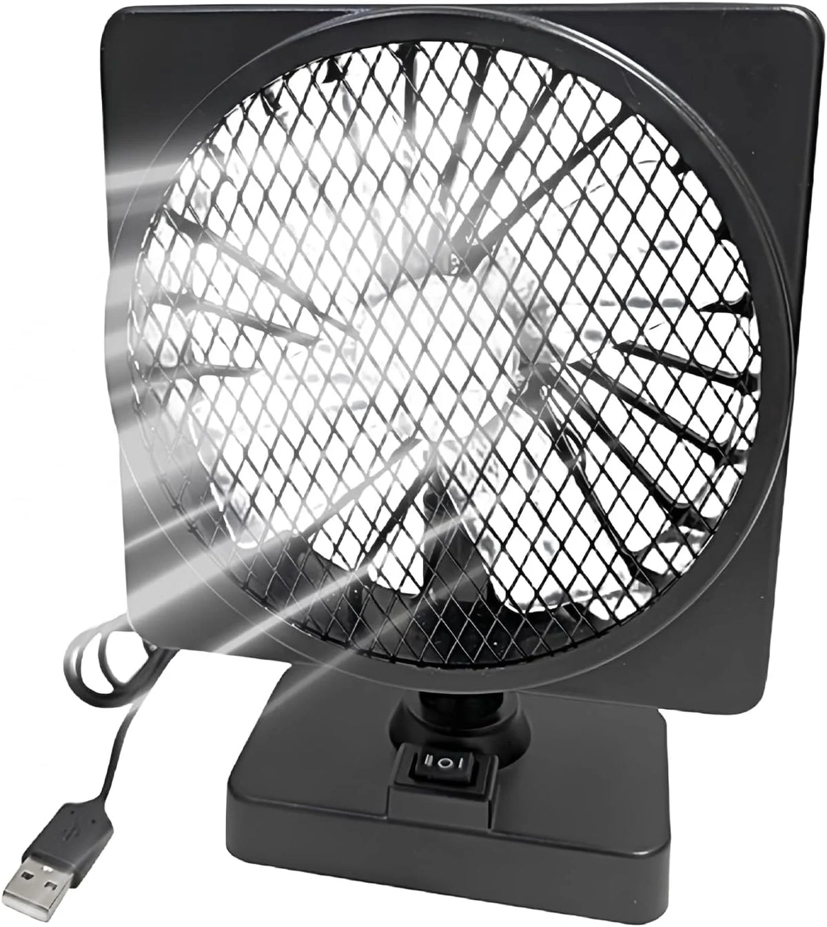 Car Cooling Fan Dual Pack 360-Degree USB-Powered