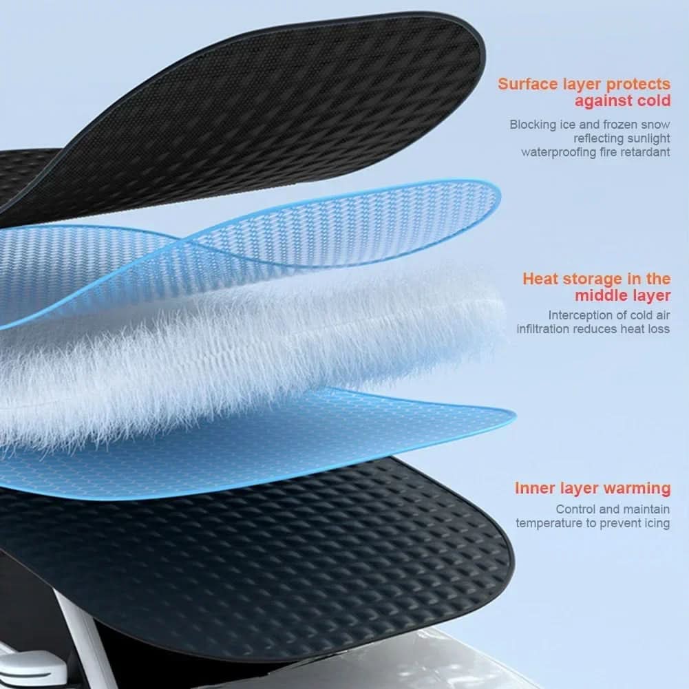 Car Cover Magnetic Heat-Reflective Frost-Resistant