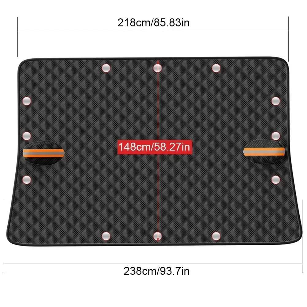 Car Cover Magnetic Heat-Reflective Frost-Resistant