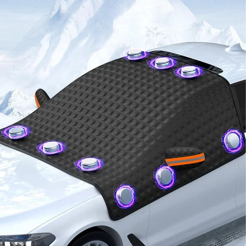 Car Cover Universal Magnetic Edges & Anti-Theft Flaps