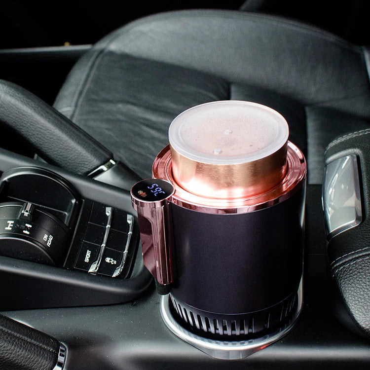 Car Cup Holder Heating & Cooling Baby Bottle Warmer