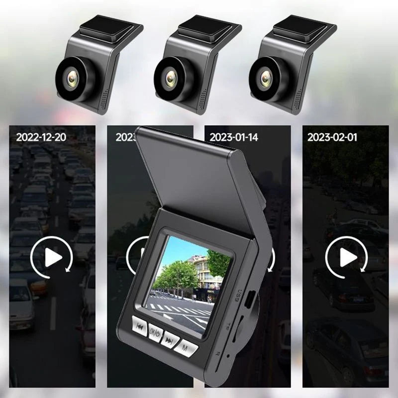 Car Dash Cam 1080P Night Vision & Motion Detection